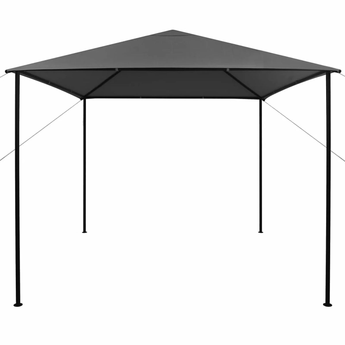 Party Tent Outdoor Gazebo Canopy Steel Frame Sun Shade Shelter 10.6ft x 9ft x 8.7ft S246062