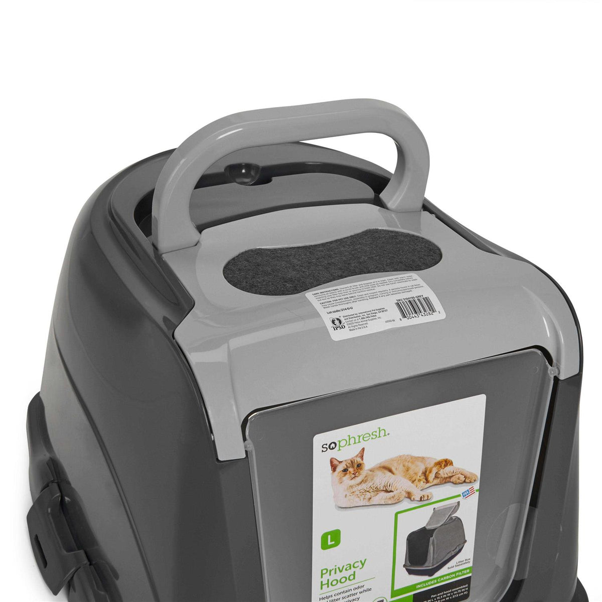 Flip Top Cat Litter Box Hood Q892