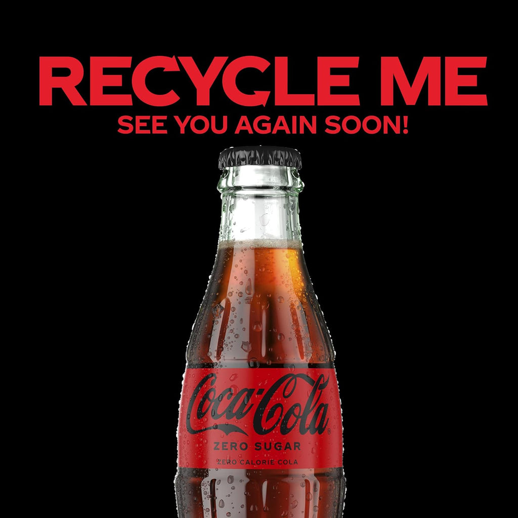8 fl oz 6 Pack Glass Bottles X716149