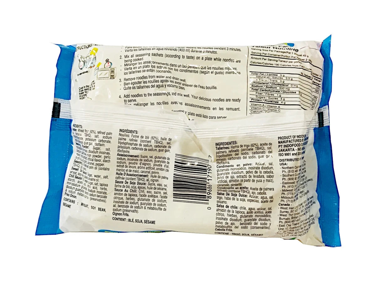 BBQ Chicken Fried Noodles 85g Pack of 10 X371