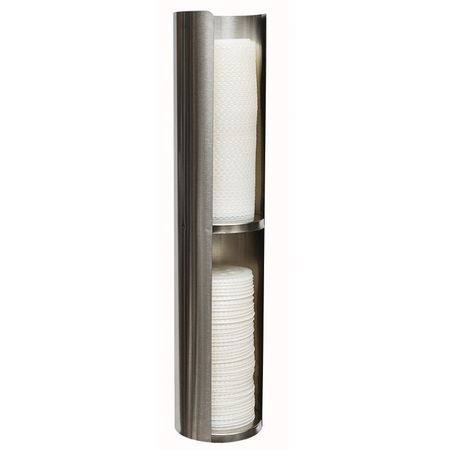 Double Lid Dispenser Wall Mount T8093