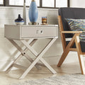 1 Drawer Nightstand Side Table Q504