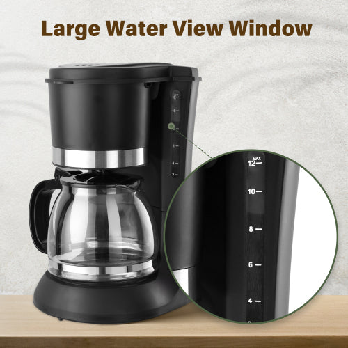 10 Cup Coffee Maker with Washable Permanent Filter T769