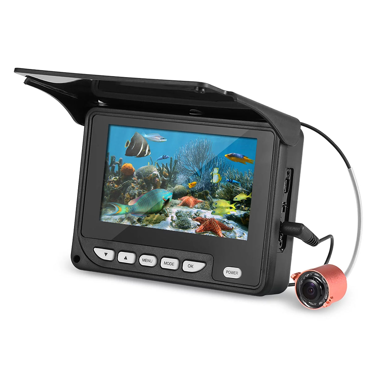 4.3 Inch Portable Underwater Fishing Fish Finder with Carry Bag T625551