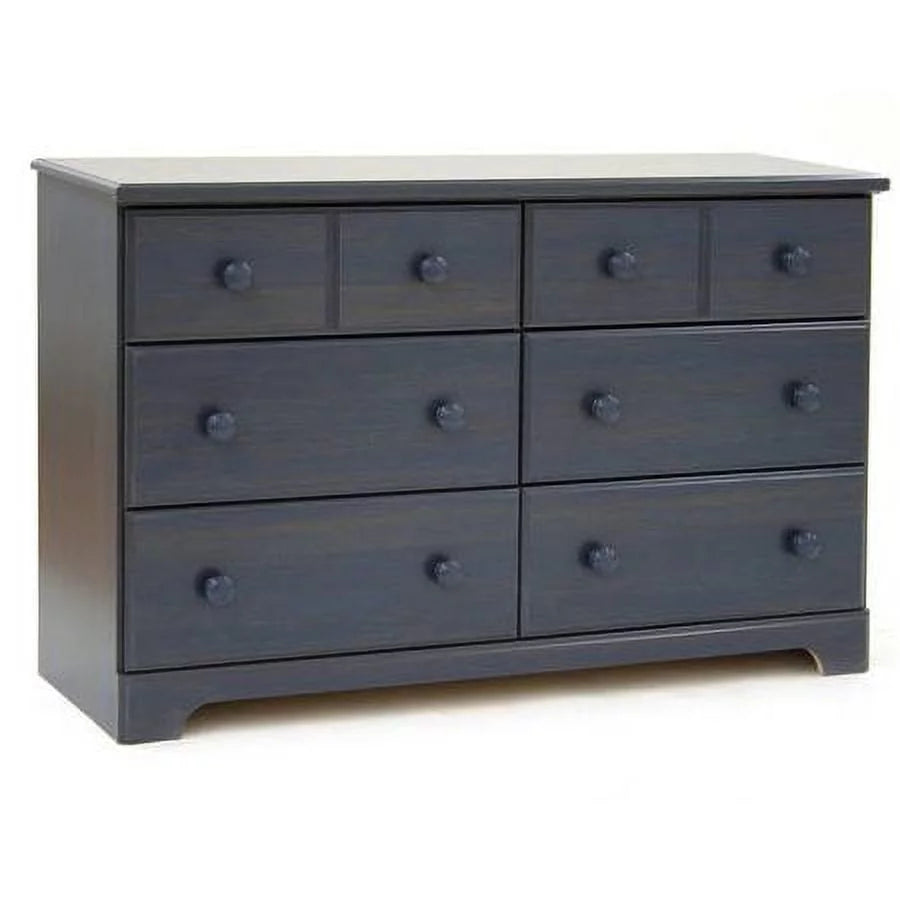 6 Drawer Double Dresser X9403
