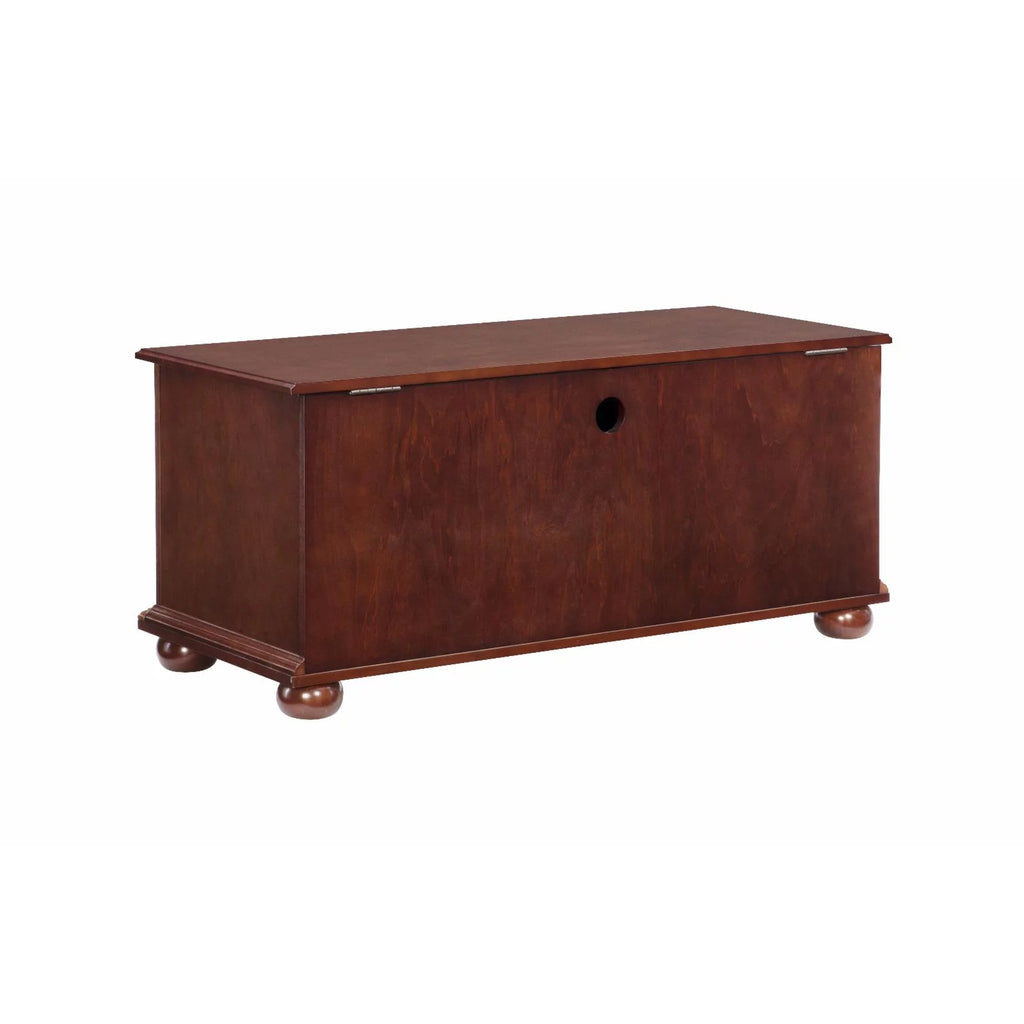 Traditional Cedar Storage Chest, Rich Cherry Finish V80481