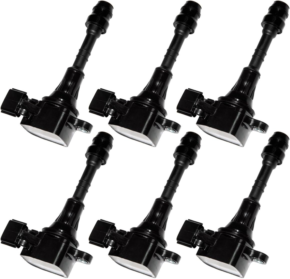 Set of 6 Ignition Coil Pack Compatible with Nissan Altima Maxima Murano Pathfinder Quest Infiniti I35 QX4 Suzuki 3.5L V6 Replacement F32968
