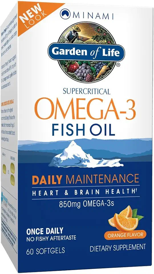 Omega 3 Fish Oil 60 Softgels Z620725