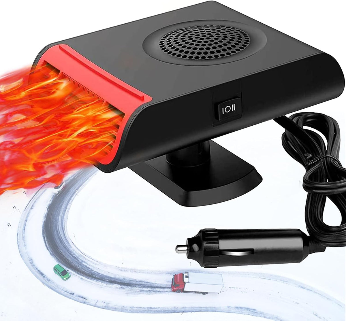 12V Portable Car Heater Defroster H495