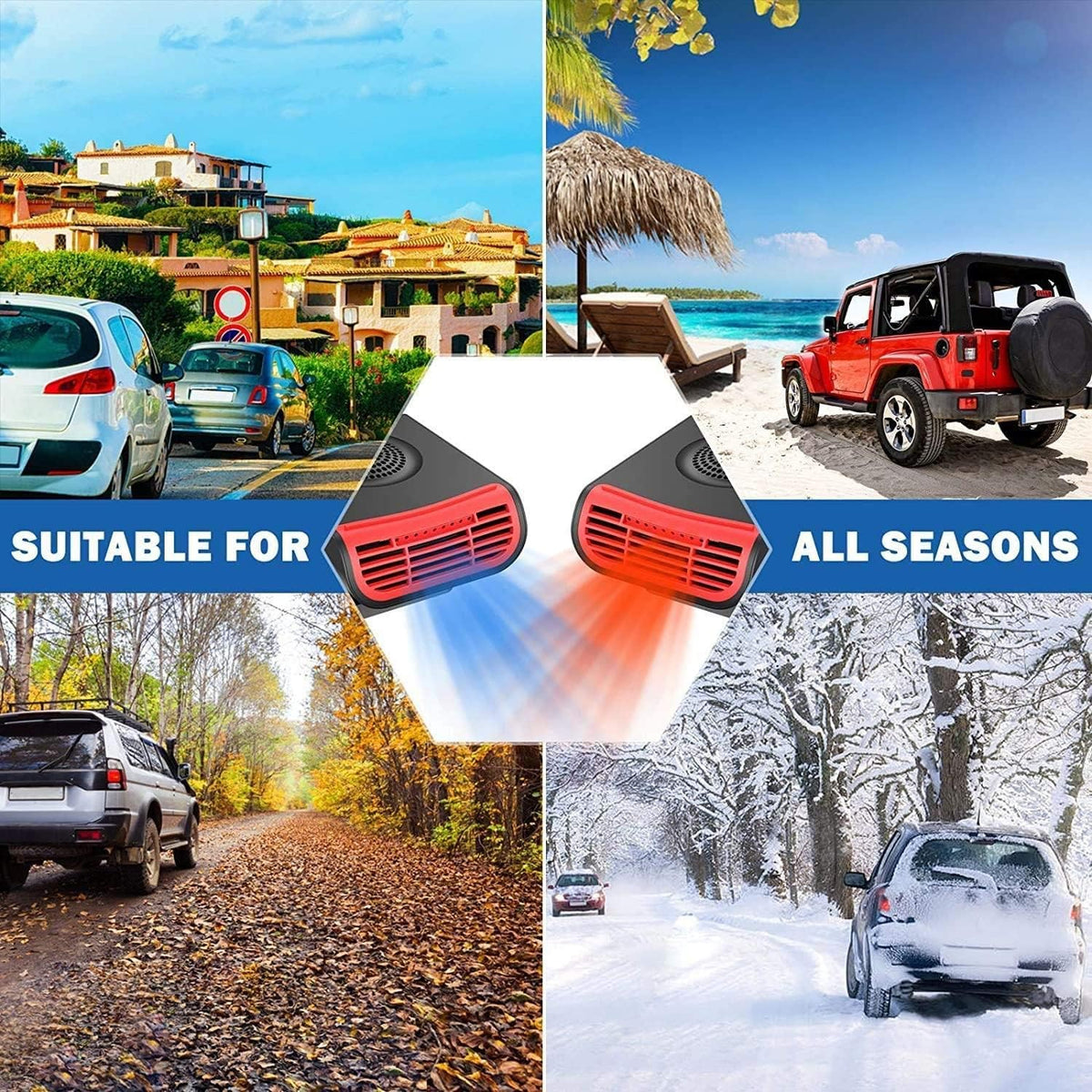 12V Portable Car Heater Defroster H495
