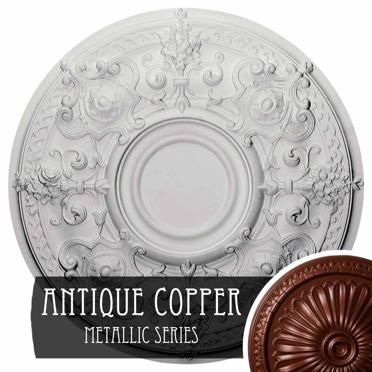 28 1/8x22OD x 1 3/4x22P Ceiling Medallion N49396