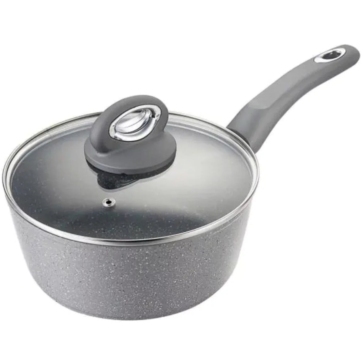 Aluminum 2.5 Quart Sauce Pan with Glass Lid D544686