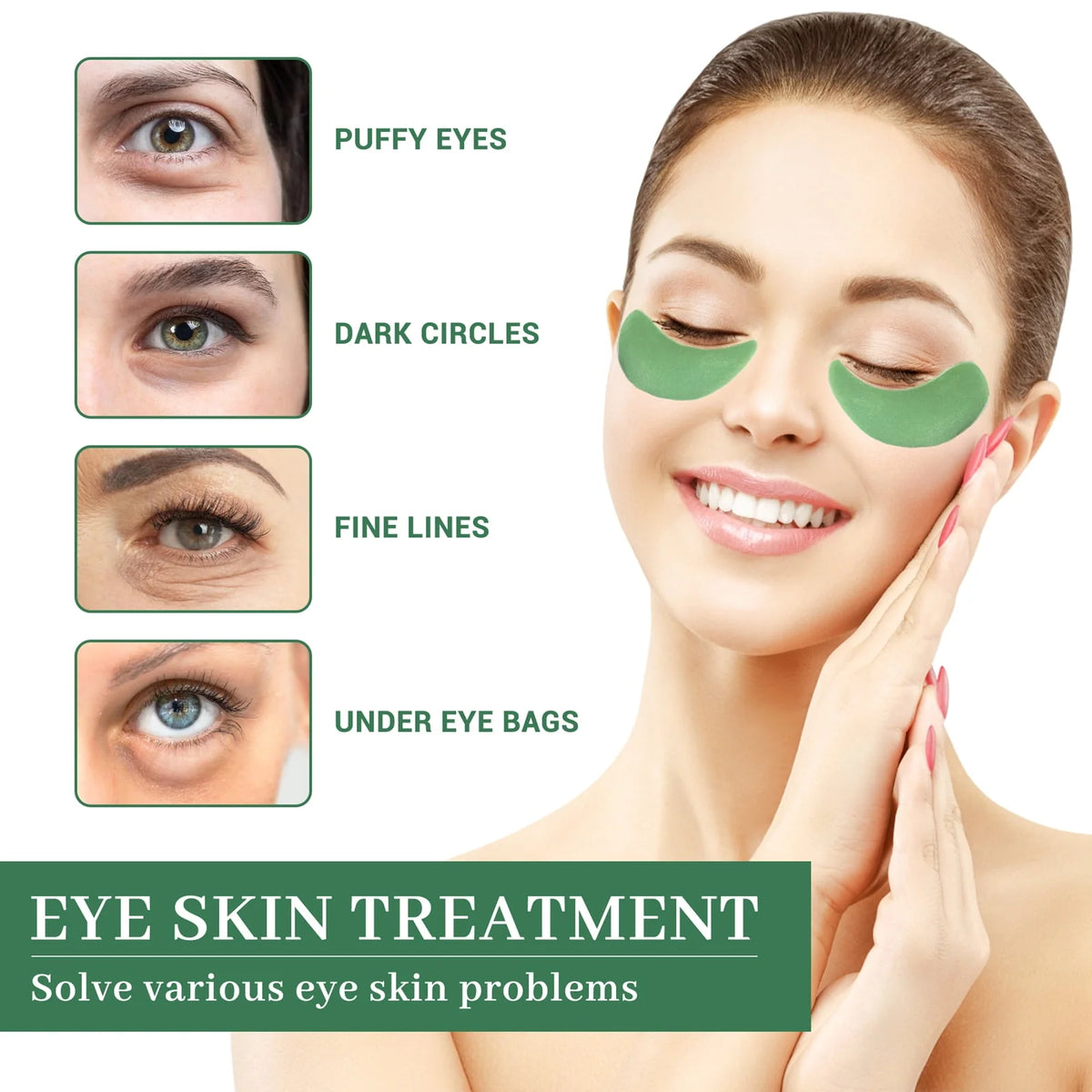 Seaweed Gel Under Eye Mask 30 Pairs N7942