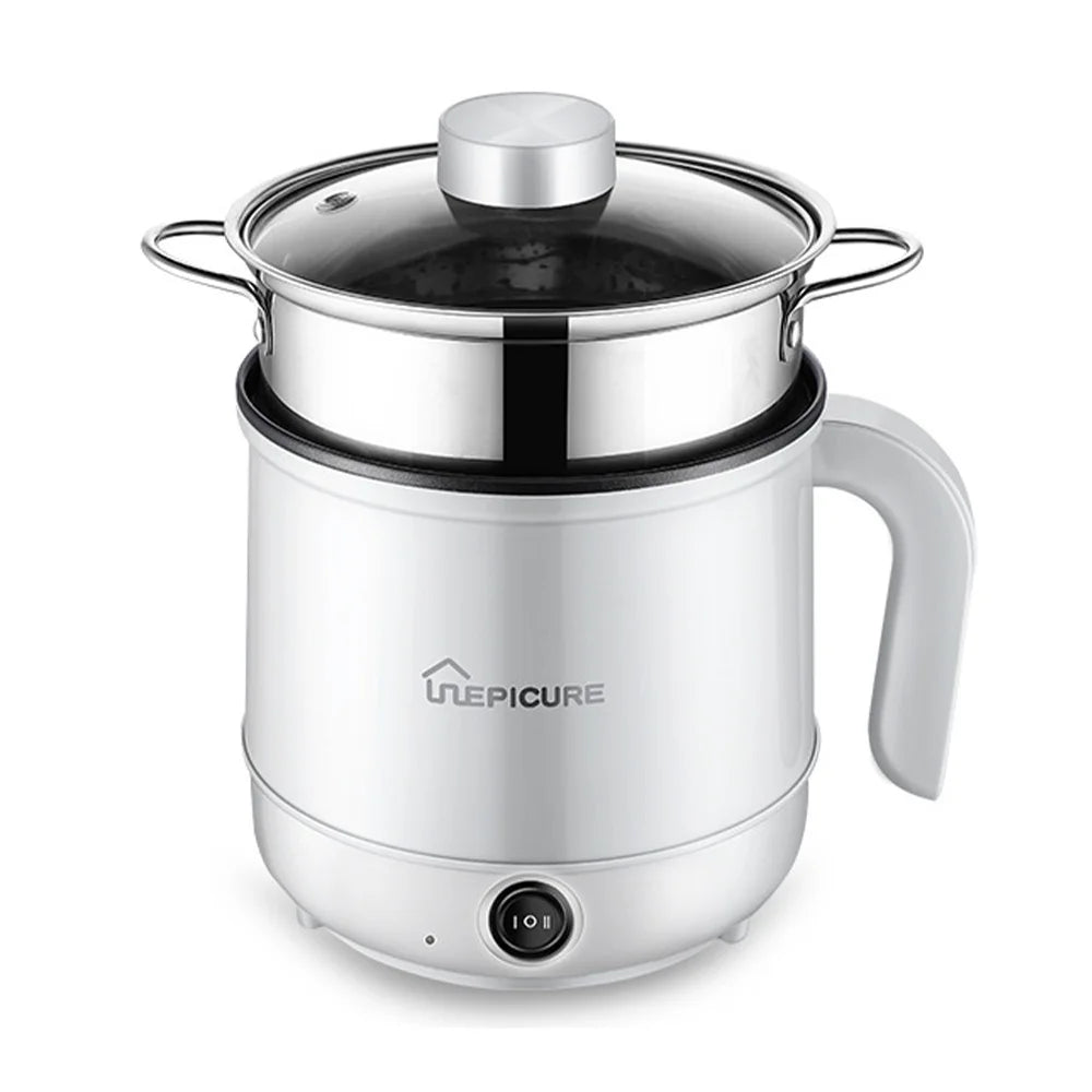 1.7L Electric Cooker with Steamer and Dual Control E729260