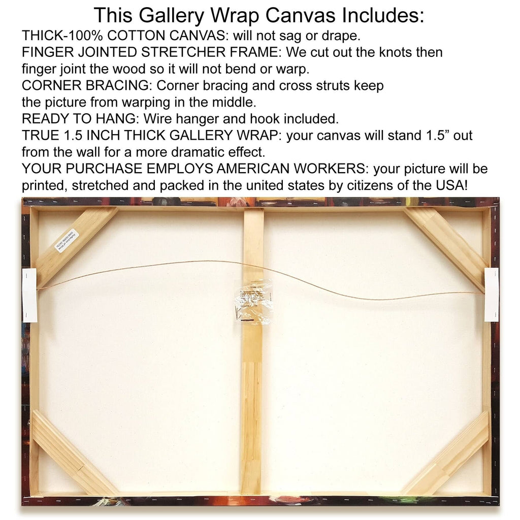 15x22 x 29x22 Giclee on Gallery Wrap Canvas H10246