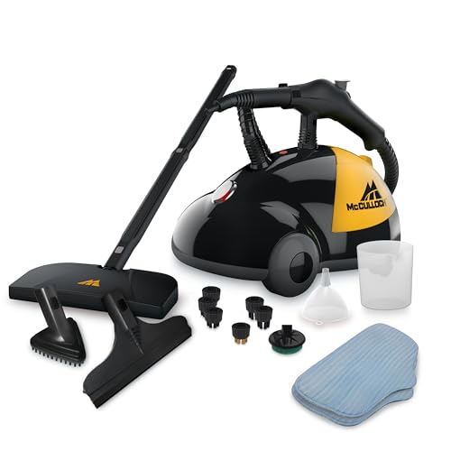 Handheld Steam Cleaner, 10 Minute Runtime, 11 Accessories B326732