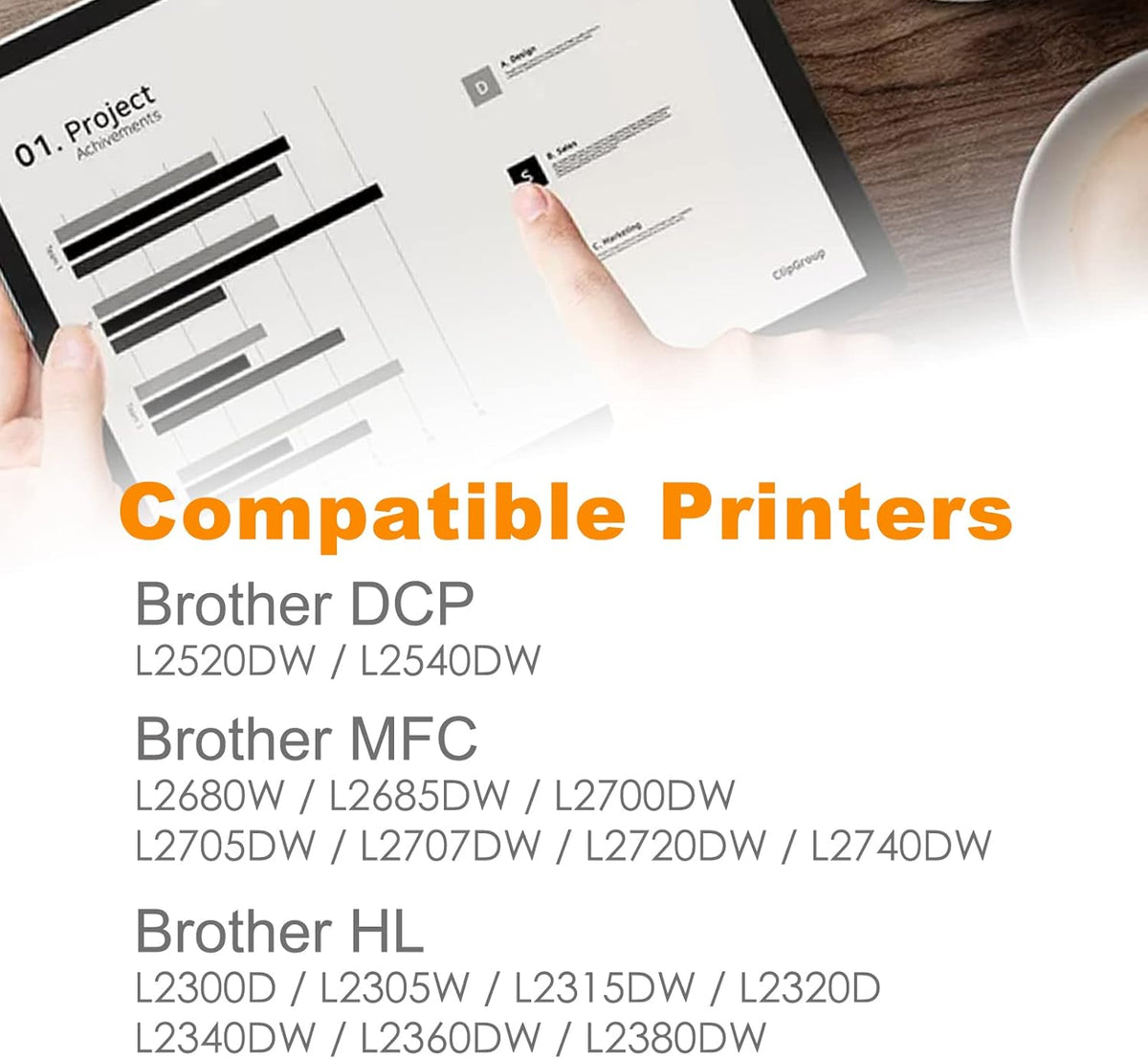 Compatible Toner Cartridge Replacement 2 Pack B152108