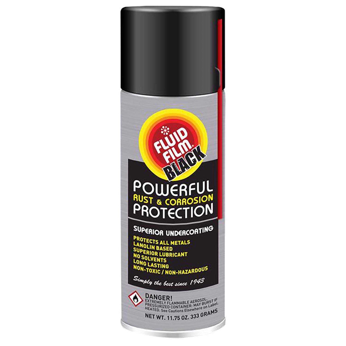 Black 11.75 oz. Aerosol R137