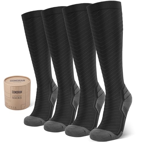 20-30 mmHg Graduated Compression Knee High Socks L467