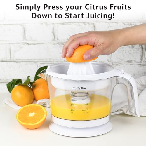 Electric Citrus Juicer with Adjustable Pulp Control, 32oz E299795