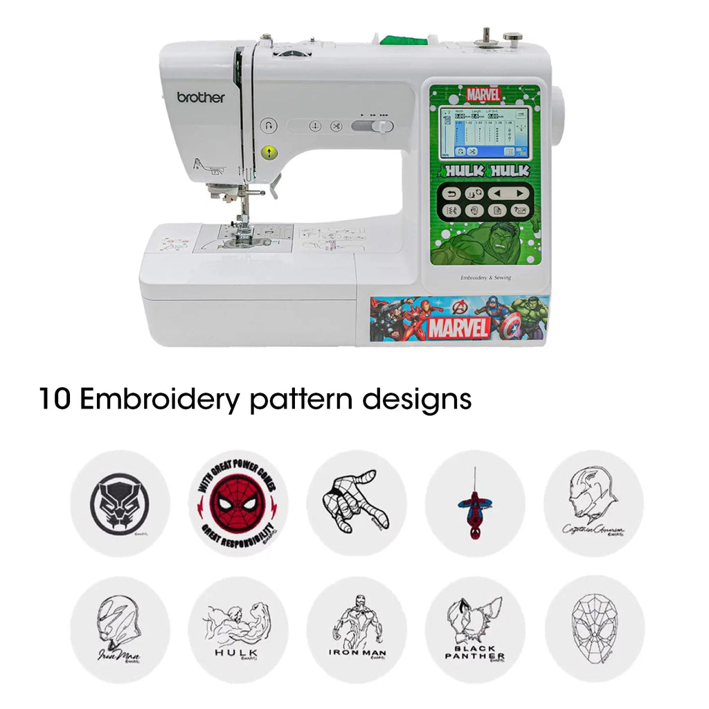 Computerized Sewing & Embroidery Machine with 26 Sewing Thread Spools C236733
