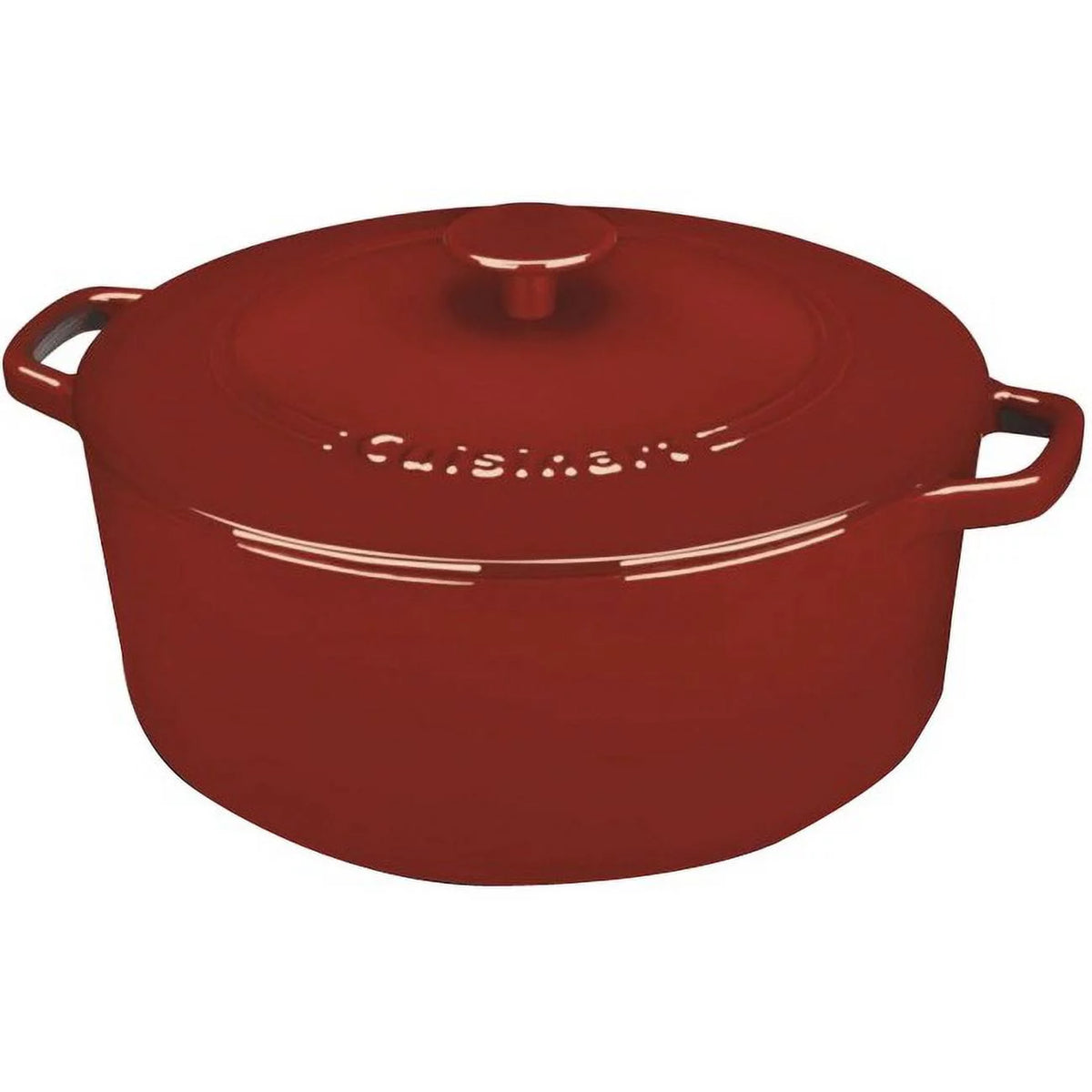 Enameled Cast Iron 7 Qt Round Covered Casserole R729552
