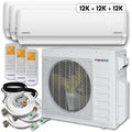 36,000 BTU 3 Zone Ductless Air Conditioner and Heat Pump H4755
