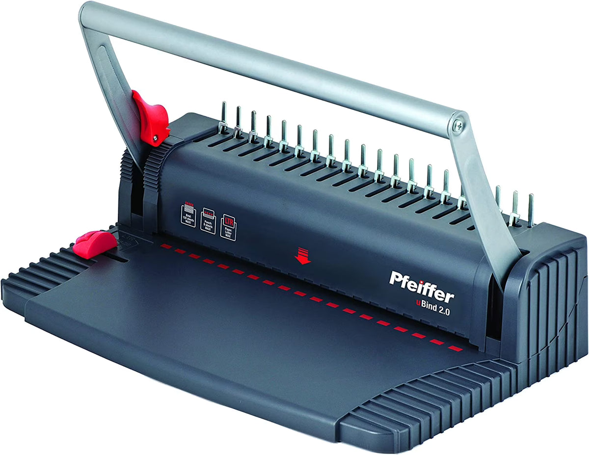 Plastic Comb Binding Machine Starter Kit E3723