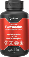 Fucoxanthin 4mg Non-GMO Soy & Gluten Free 60 Softgels X530822
