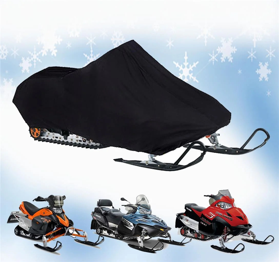 200 Denier All Black Snowmobile Cover H234668