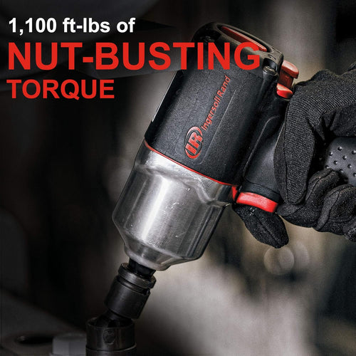 1/2" Drive Air Impact Wrench, 1,100 ft-lbs Torque, Black W317238