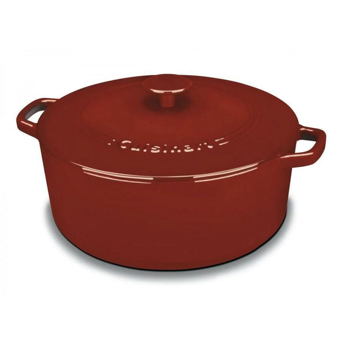 Enameled Cast Iron 7 Qt Round Covered Casserole R729552