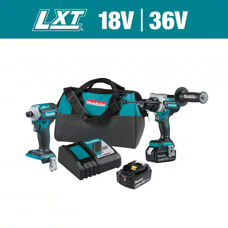 18V Lithium-Ion Brushless Cordless Combo Kit 5.0 Ah 2-Piece M400