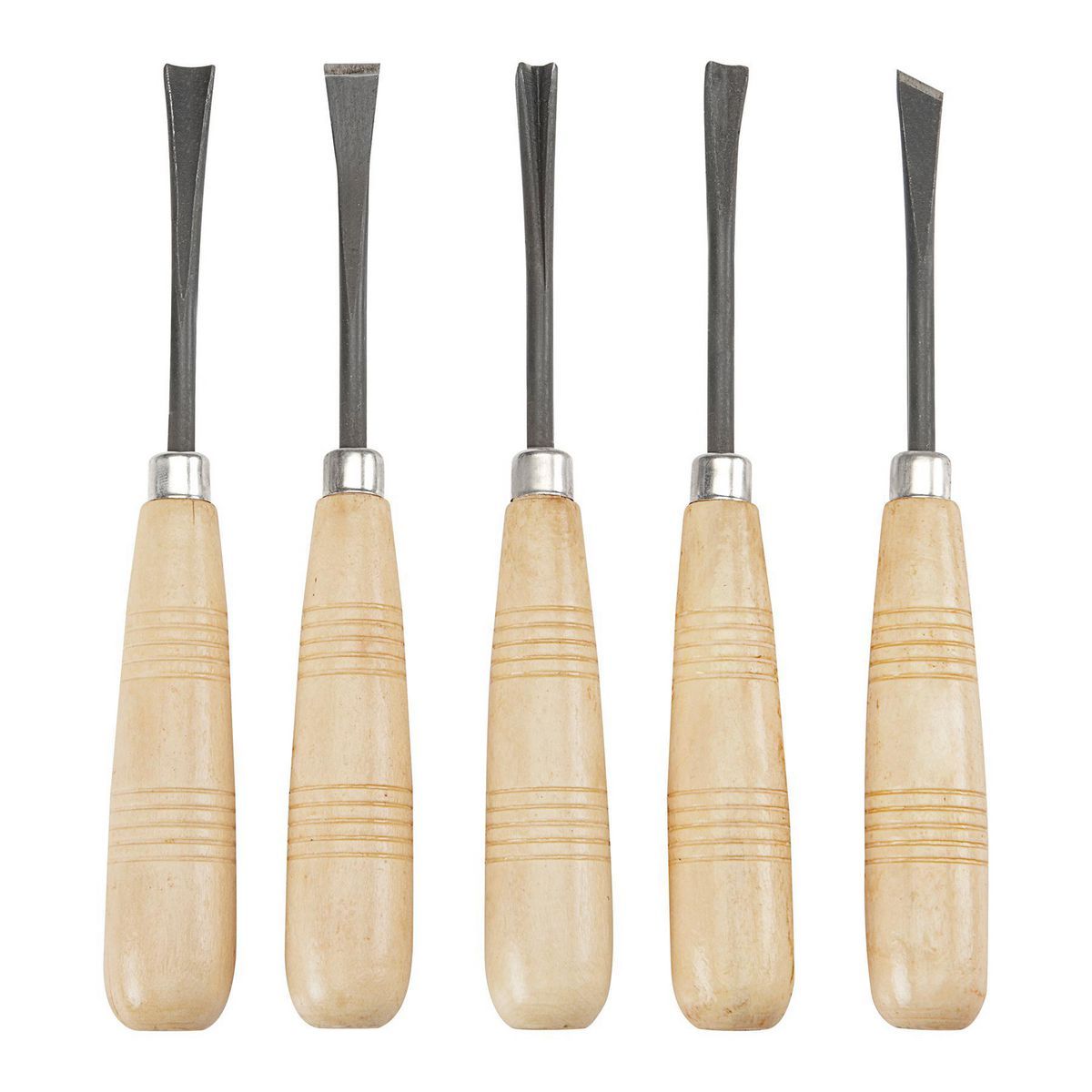 Woodcarving Chisel Set, 5 Piece R41453