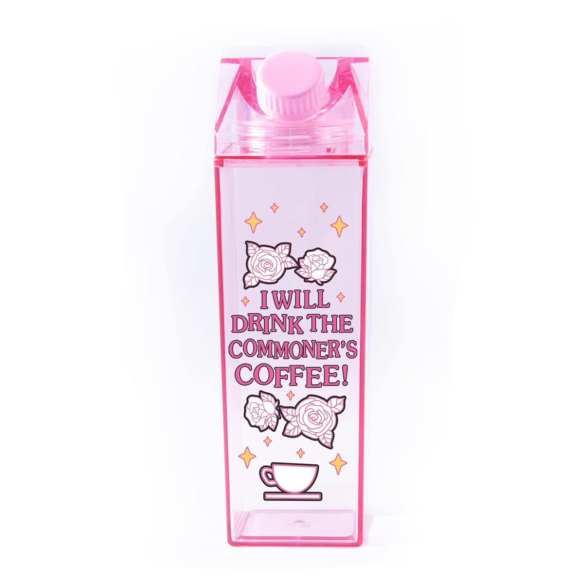 Coffee Milk Carton Water Bottle 500Ml 16.9Oz N877