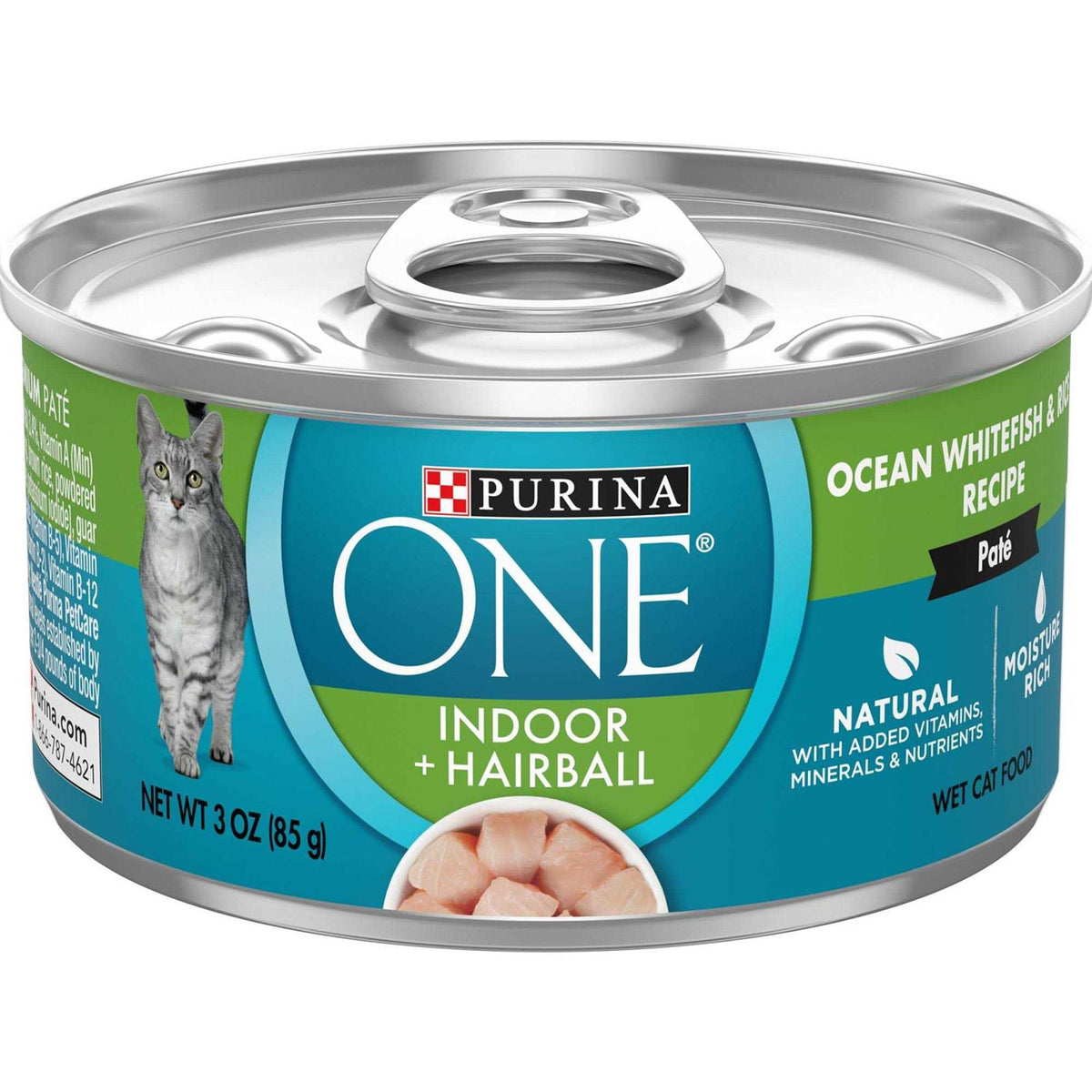 Indoor Advantage Natural Cat Food Ocean Whitefish & Rice R359