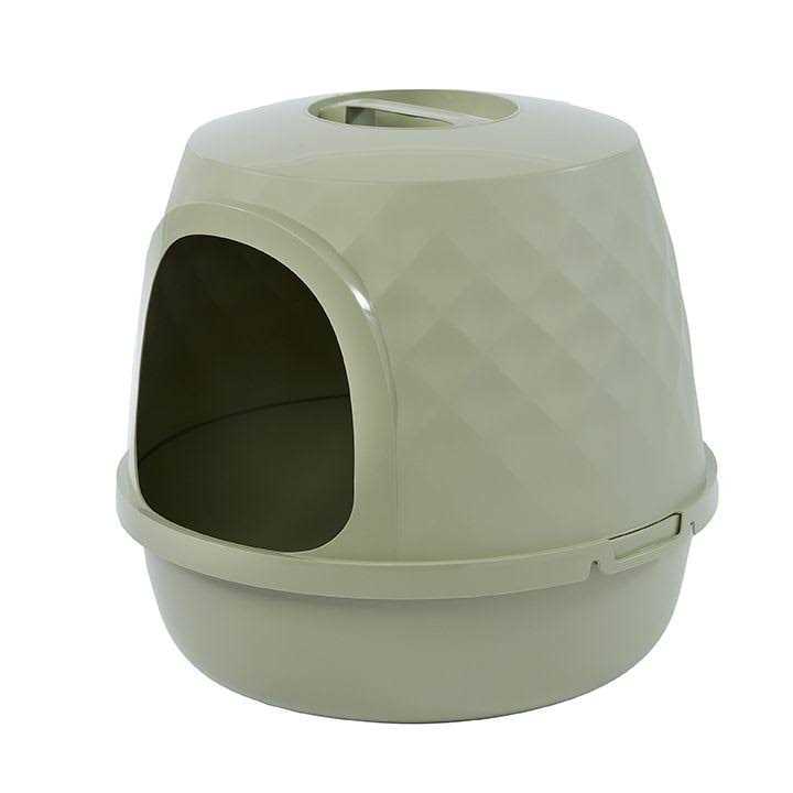 Hooded Litter Pan with Door W7196