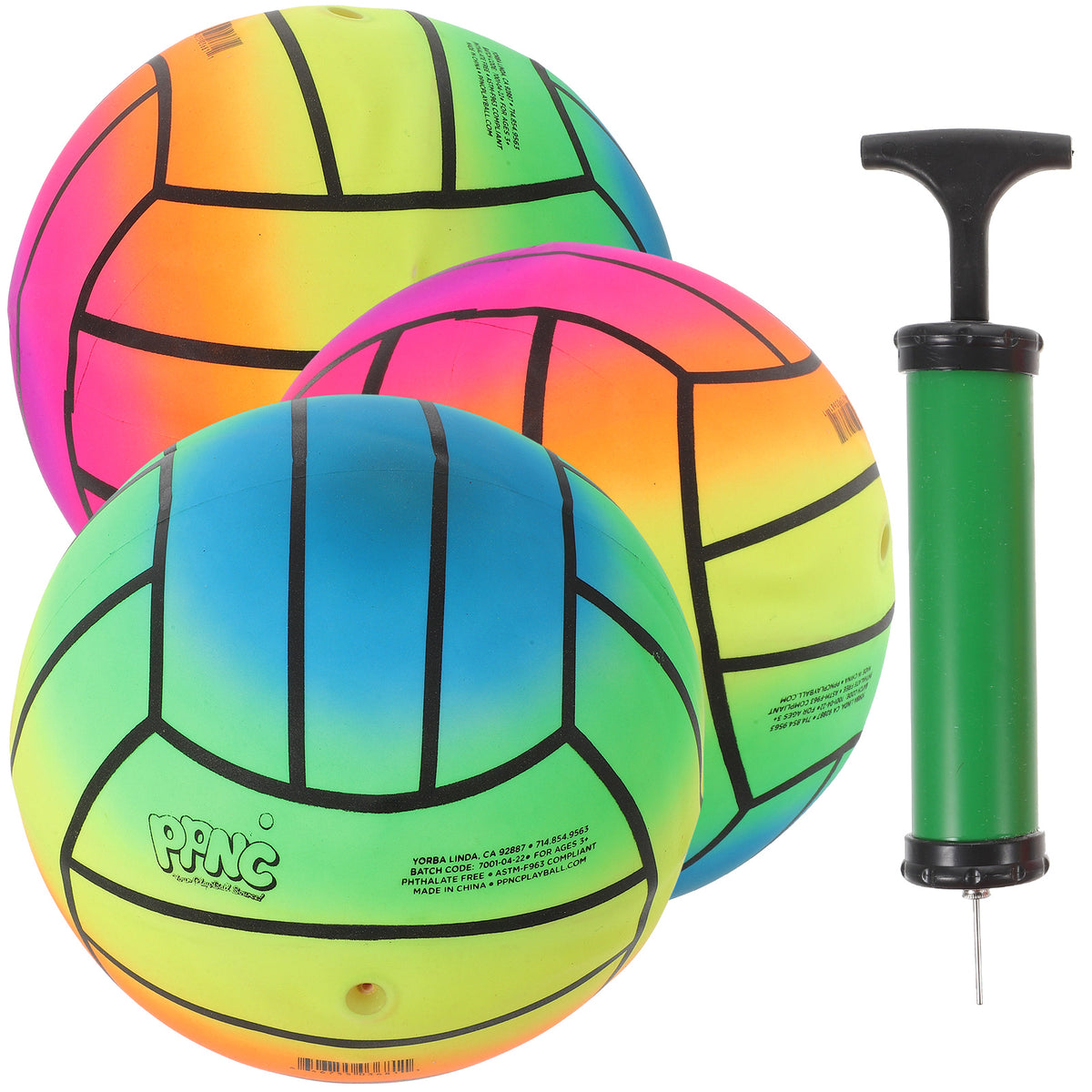 4pcs Kids PVC Inflatable Ball Toy H525