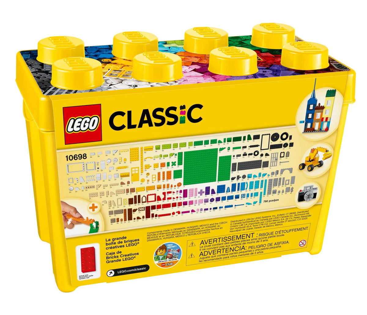 Large Creative Brick Box Building Toy W695578