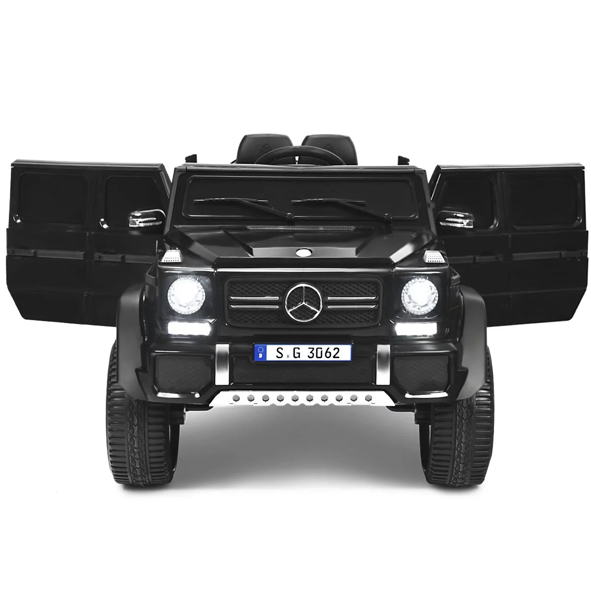 12V Kids Ride On Car with Trunk Pink P3191