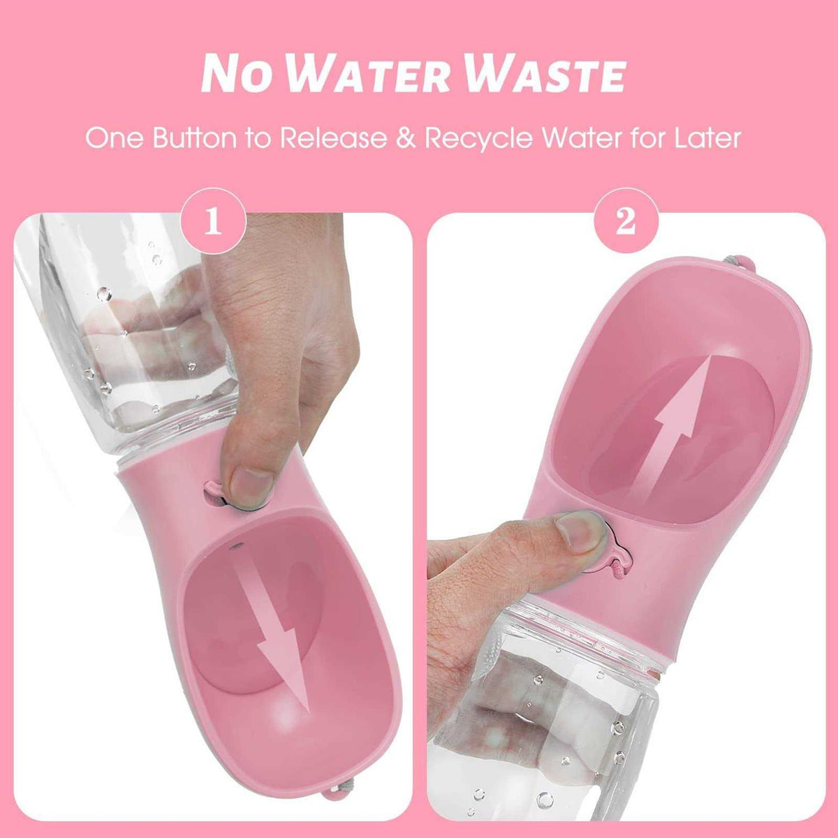 Portable Leak Proof Dog Water Bottle S5626
