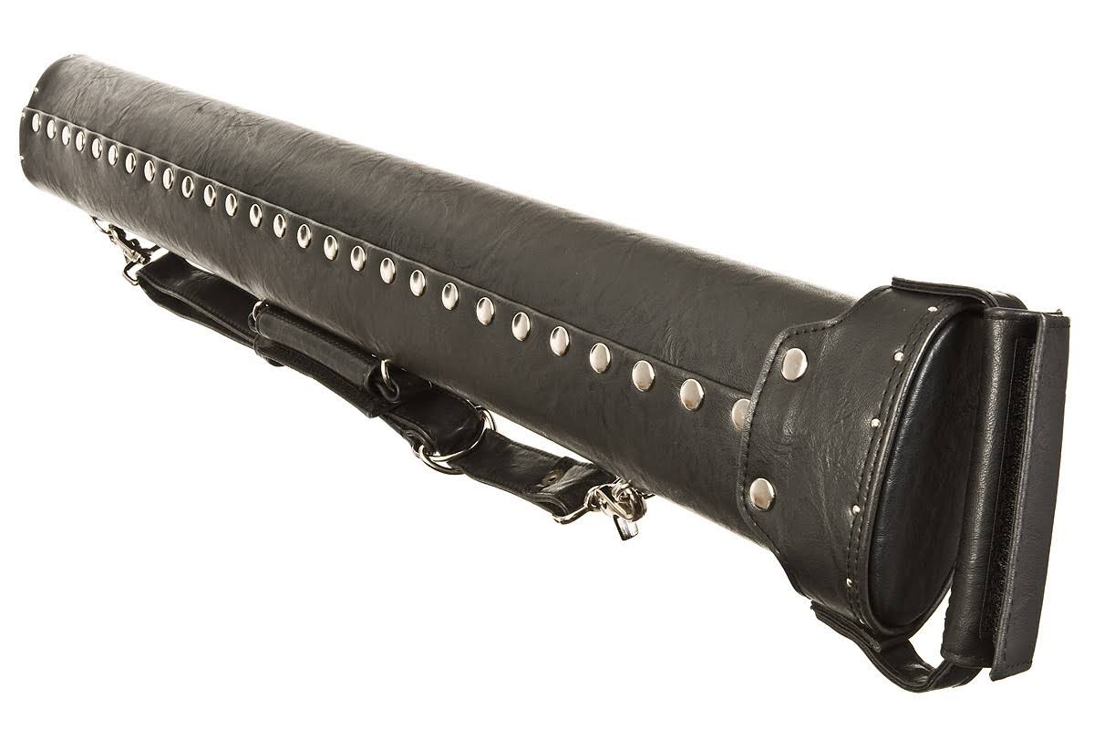 Black 2 Butt 2 Shaft Vinyl Case L96644