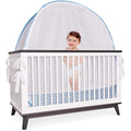 Blue See Through Pop Up Tent Crib and Nursery Mesh Cover Pack of 2 W620