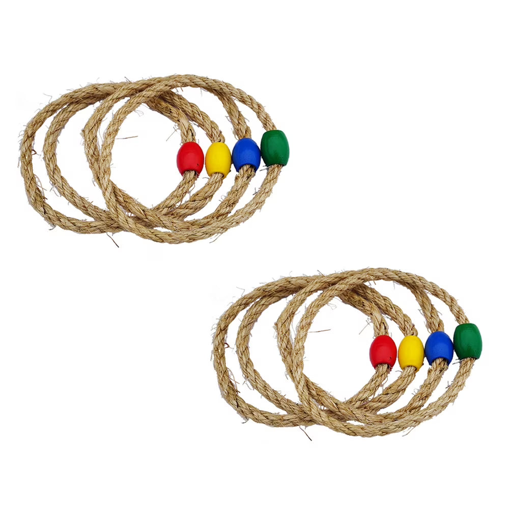 Natural Rope Throwing Ring Toys R1078
