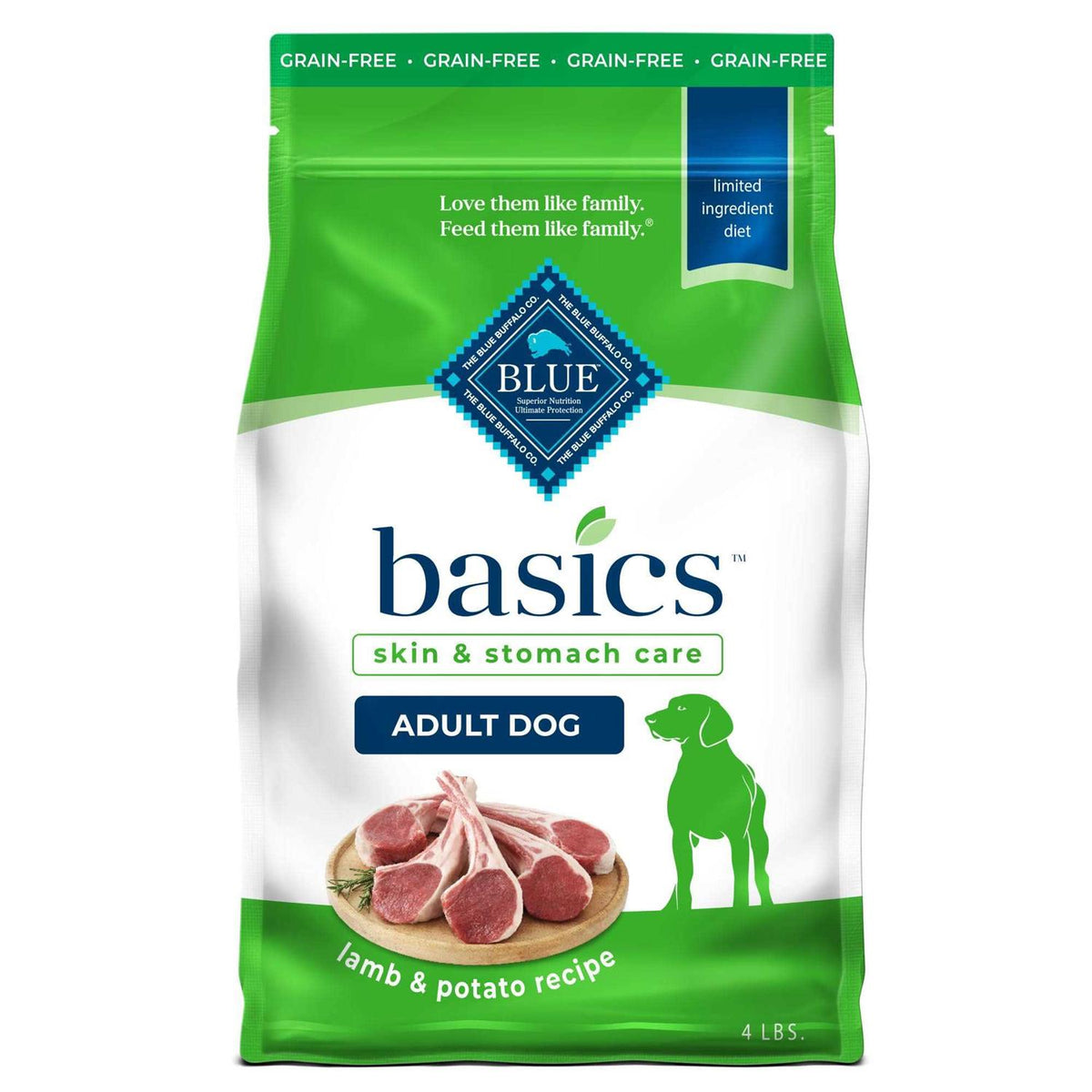 Grain-Free Lamb & Potato Dry Dog Food F625