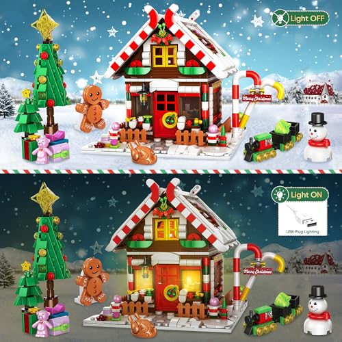 1288PCS Christmas Building Set E227