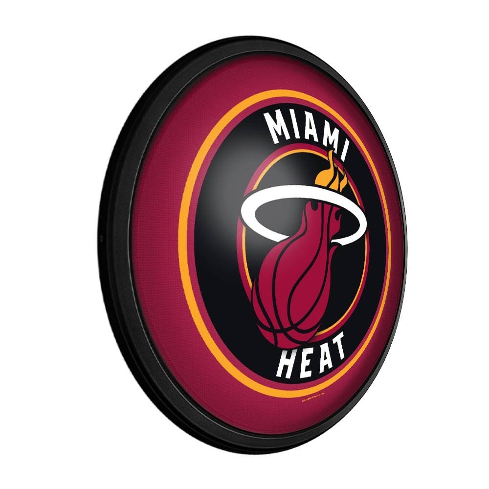 Round Slimline Lighted Wall Sign X470855