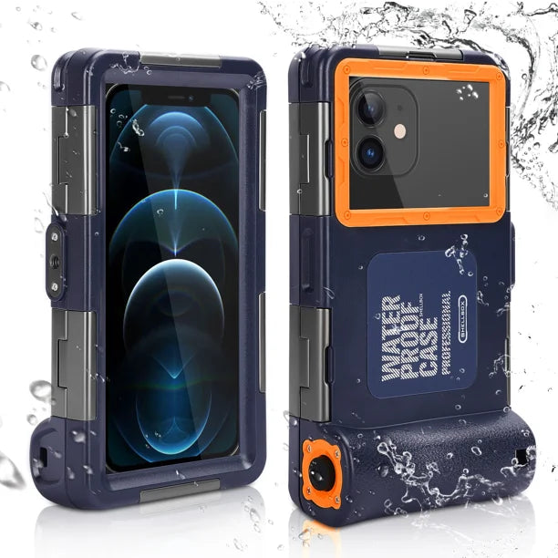 Waterproof Protective Case for Samsung Galaxy S9+ and All Phones Up to 6.9 Inch with Lanyard K14198