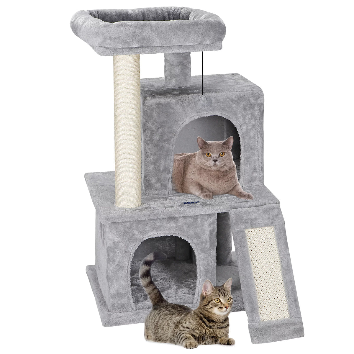 34-in Cat Tree & Scratching Post Tower G877