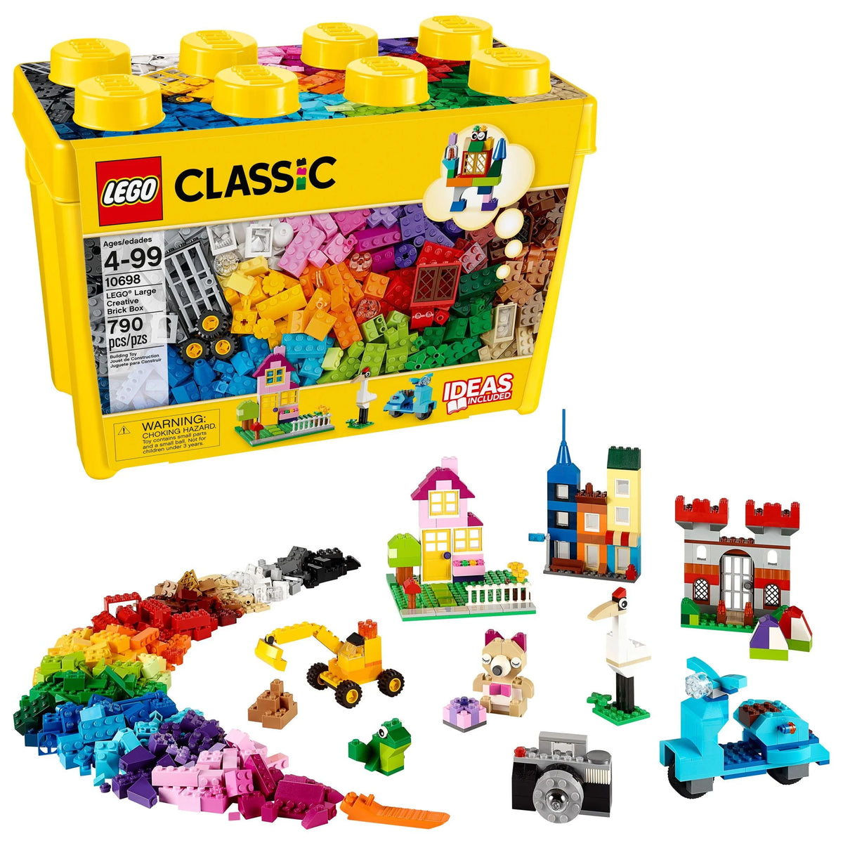 Large Creative Brick Box Building Toy W695578